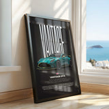 Vantage GT4 Car Poster