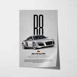R8 5.2 V10 FSI Car Poster