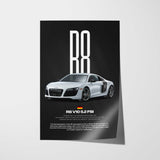 R8 5.2 V10 FSI Car Poster