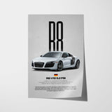 R8 5.2 V10 FSI Car Poster