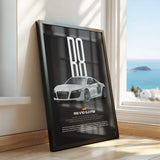 R8 5.2 V10 FSI Car Poster