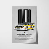 Sport Quattro S1 E2 Car Poster