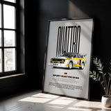 Sport Quattro S1 E2 Car Poster