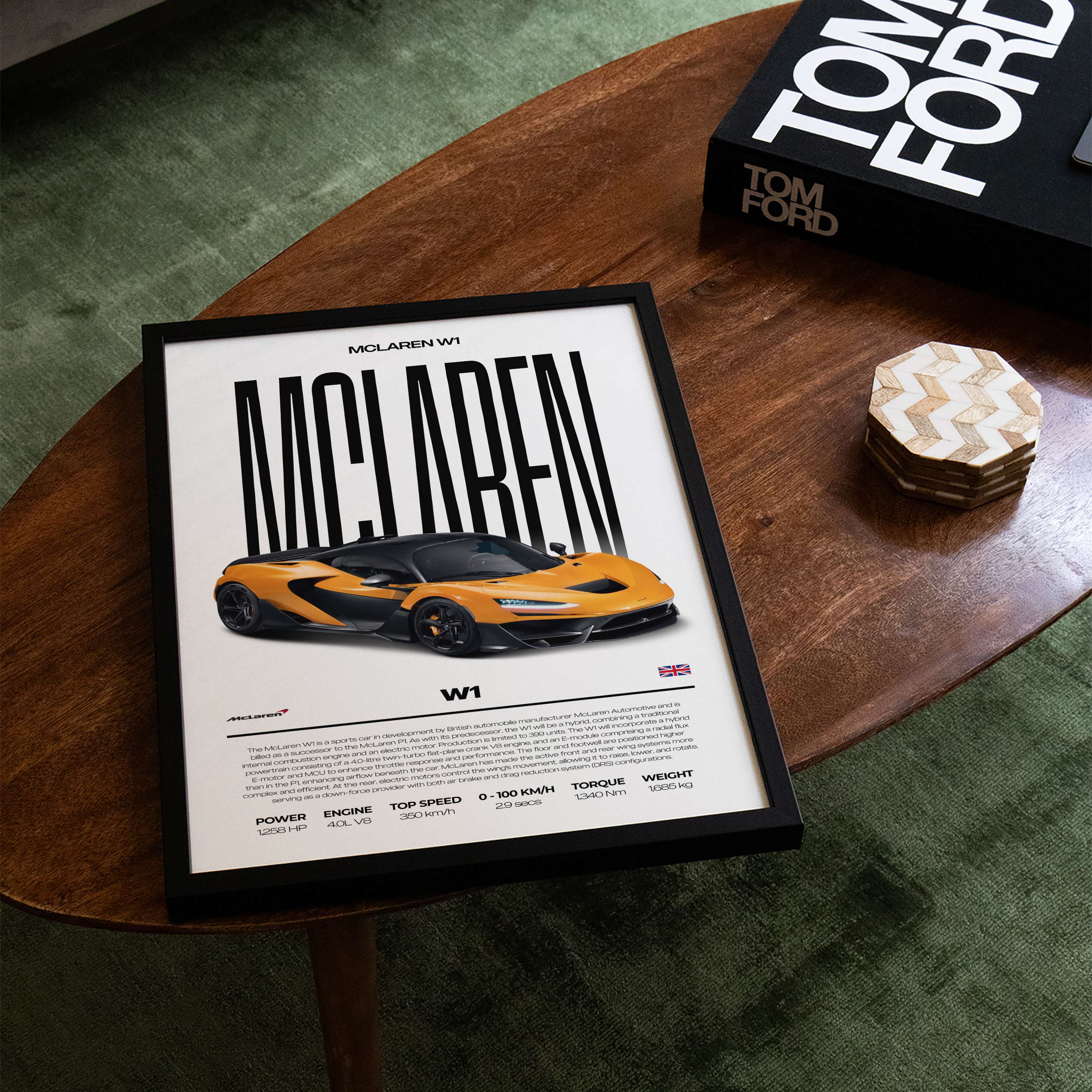 McLaren W1 Poster