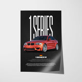 1 Series M Coupe Car Poster