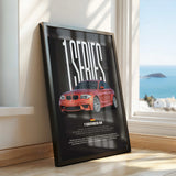 1 Series M Coupe Car Poster