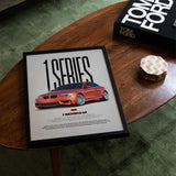1 Series M Coupe Car Poster