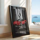 NSX NA1 Car Poster