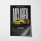 McLaren F1 GTR Poster