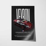 Veyron Grand Sport Vitesse La Finale Car Poster