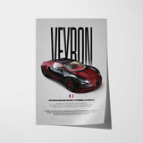 Veyron Grand Sport Vitesse La Finale Car Poster