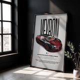 Veyron Grand Sport Vitesse La Finale Car Poster