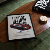Veyron Grand Sport Vitesse La Finale Car Poster