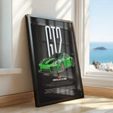 911 991 GT2 RS Car Poster