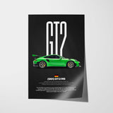 911 991 GT2 RS Car Poster
