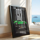 911 991 GT2 RS Car Poster
