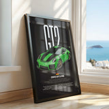 911 991 GT2 RS Car Poster