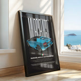 Murciélago LP 640 Roadster Car Poster