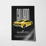 Gallardo LP560-4 Car Poster