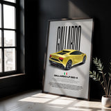 Gallardo LP560-4 Car Poster
