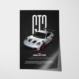 911 992 GT3 RS Car Poster