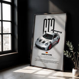 911 992 GT3 RS Car Poster