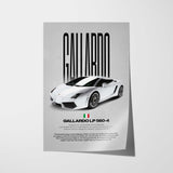 Gallardo LP560-4 Car Poster