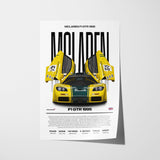 McLaren F1 GTR Poster