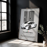 Gallardo LP560-4 Car Poster
