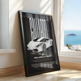Gallardo LP560-4 Car Poster