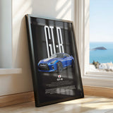GT-R Car Poster