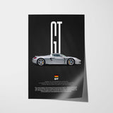 Carrera GT Car Poster