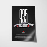 935 Car Poster