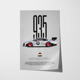 935 Car Poster