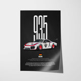935 Car Poster