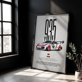 935 Car Poster