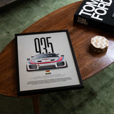 935 Car Poster