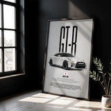 GT-R Car Poster