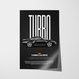 911 Turbo 3.6 (964) Car Poster
