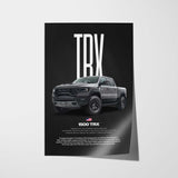 1500 TRX Car Poster