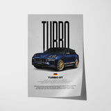 Cayenne Turbo GT Car Poster