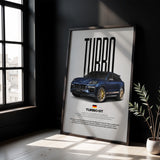 Cayenne Turbo GT Car Poster
