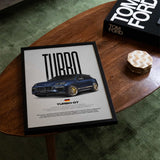 Cayenne Turbo GT Car Poster