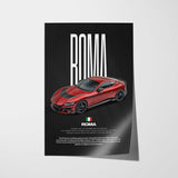 Roma Car Poster