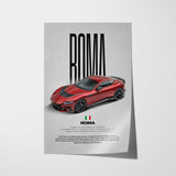 Roma Car Poster