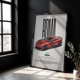 Roma Car Poster