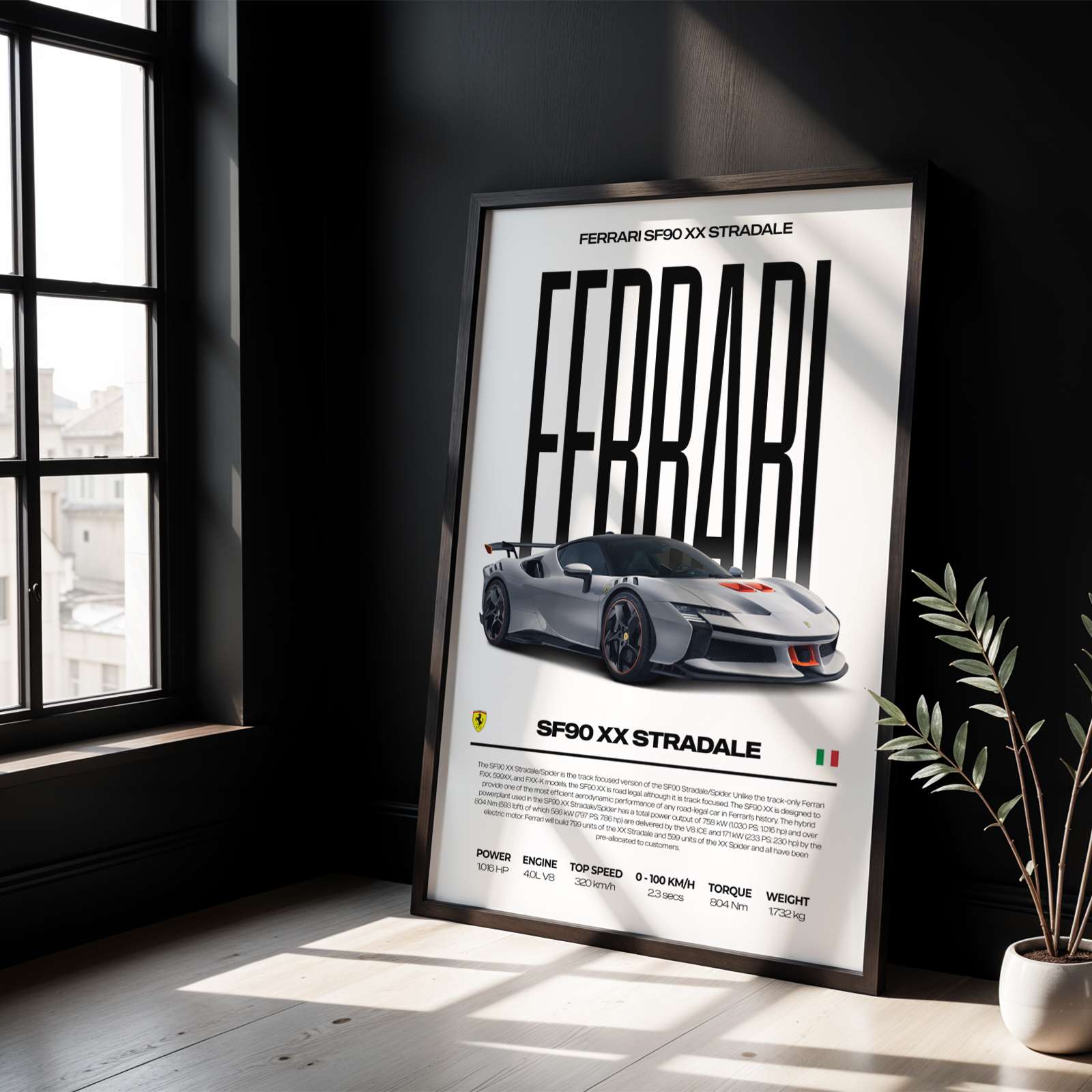 Ferrari SF90 XX Stradale Poster