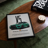 X5 M Competition (F95) Car Poster