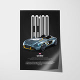 CC100 Car Poster