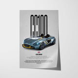 CC100 Car Poster